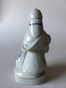 Royal Copenhagen Georg Thylstrup Figur af Munk med Fisk No 1595 - Danam Antik