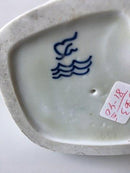 Royal Copenhagen Georg Thylstrup Figur af Munk med Fisk No 1595 - Danam Antik