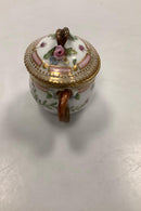 Sæt på 12 Antikke Royal Copenhagen Flora Danica Cremekopper No 20/3514 - Danam Antik