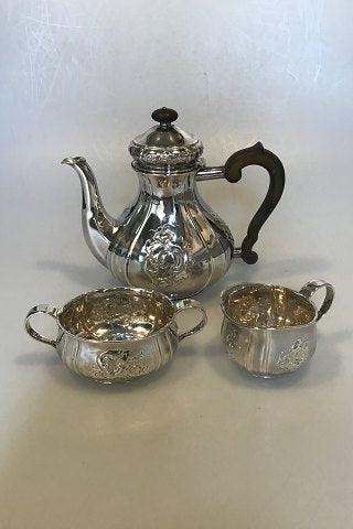 F. Hingelberg Sterling sølv Kaffesæt - Danam Antik