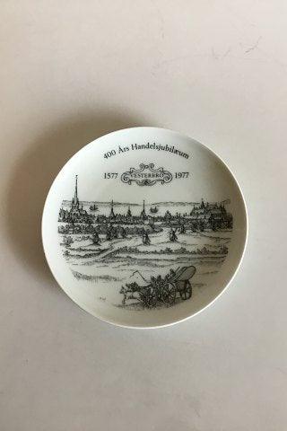 Bing & Grøndahl Platte 400 Års Handelsjubilæum - Danam Antik