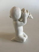 Bing & Grøndahl figur Havbarn med konkylie No 2264 - Danam Antik