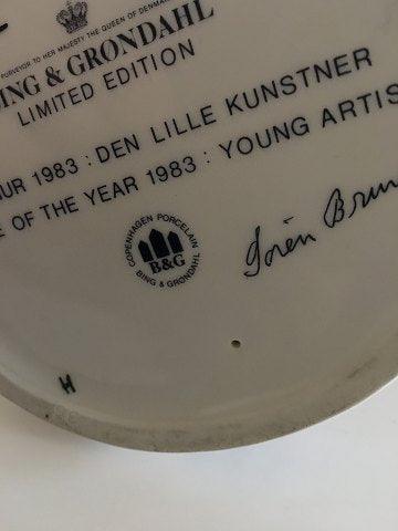 Bing & Grøndahl årsfigur af Den lille kunstner fra 1983 - Danam Antik