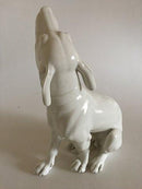 Bing & Grøndahl Blanc de Chine Figur af en Hund - Danam Antik