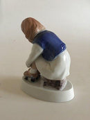 Bing & Grøndahl Årsfigur Jenny- Rulleskøjtepigen fra 1986 - Danam Antik