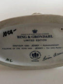 Bing & Grøndahl Årsfigur Jenny- Rulleskøjtepigen fra 1986 - Danam Antik