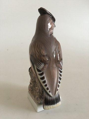 Lyngby Figur af Fugl "silkehale" No 6 - Danam Antik
