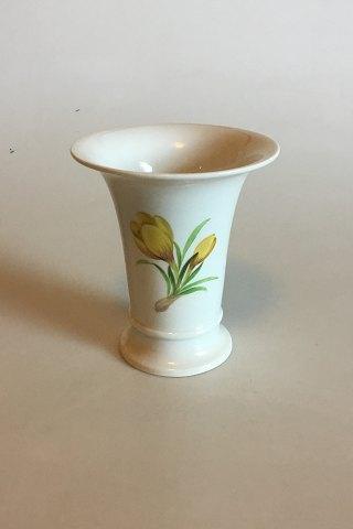 Meissen Vase Hvid med blomsterdekoration - Danam Antik