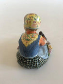 Royal Copenhagen Overglasur figur af Jylland Blomster Pige No 12421 - Danam Antik