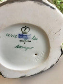 Royal Copenhagen Overglasur figur af Amager Blomster Pige No 12412 - Danam Antik