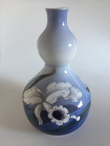Stor Royal Copenhagen Art Nouveau Gourd formet Vase No 2348/2401 - Danam Antik