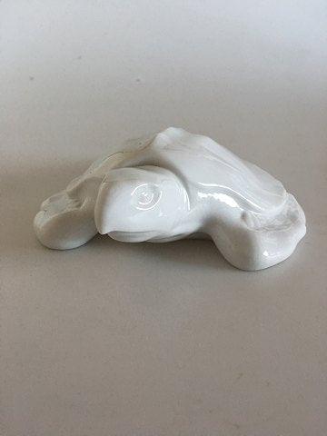 Royal Copenhagen Art Nouveau havskildpadde figur med glasur af Valdemar Engelhart No H886 - Danam Antik