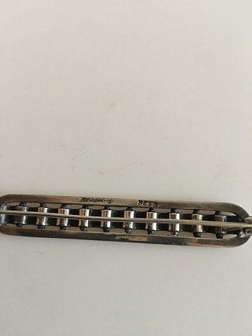Hans Hansen Sterling Sølv Broche - Danam Antik