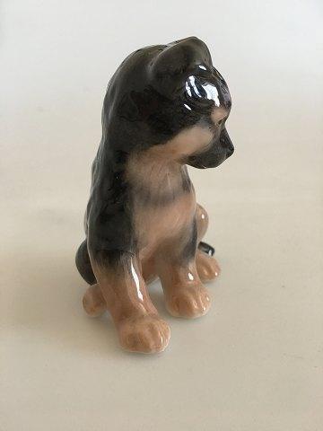 Royal Copenhagen "Puppy Collection" Schæfer Hund Figurine No 754 - Danam Antik