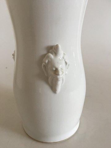 Royal Copenhagen Art Nouveau Vase med ansigter No 21/81 - Danam Antik