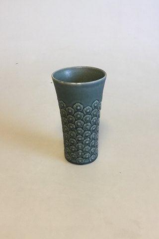 Bing & Grøndahl (Kronjyden) Grøn Azur Vase - Danam Antik
