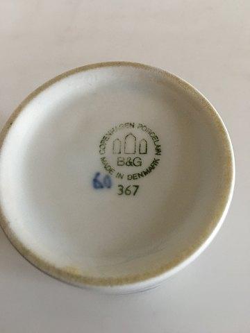 Bing & Grøndahl Blåmalet Musselmalet Beholder / Vase No 367 - Danam Antik
