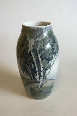 Bing & Grøndahl Unika vase af Amalie Schou No 243 PMN - Danam Antik