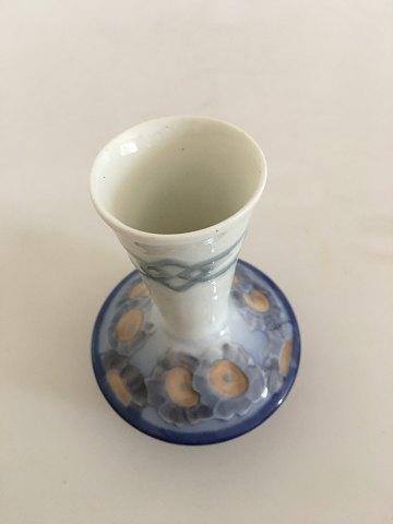 Bing & Grøndahl Art nouveau Unika Vase med relief - Danam Antik