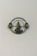 Hans Hansen Sterling Sølv Broche - Danam Antik
