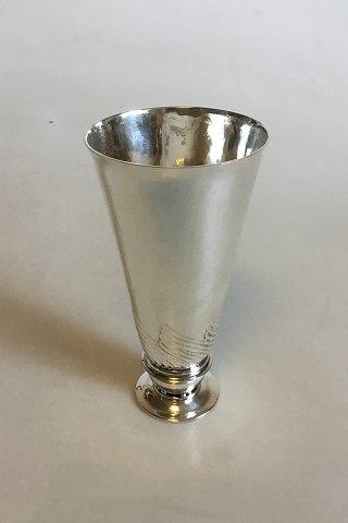 Georg Jensen Sterling Sølv Vase No 437 - Danam Antik