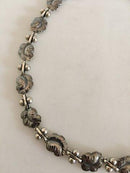 Georg Jensen Sterling Sølv Halskæde No 96A - Danam Antik