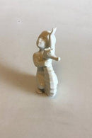 Bing & Grøndahl Blanc de Chine Figur af Havbarn på søhest No 2394 - Danam Antik