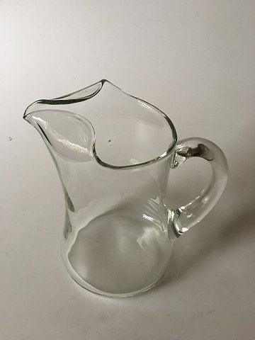 Holmegaard Glas Vandkande med Foldet Tud - Danam Antik