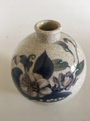 Bing & Grøndahl Art Nouveau Unika Vase af Jo Ann Locher No 703 - Danam Antik
