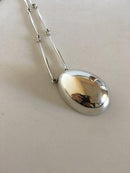 Georg Jensen Sterling Sølv Astrid Fog Halskæde No 122 - Danam Antik