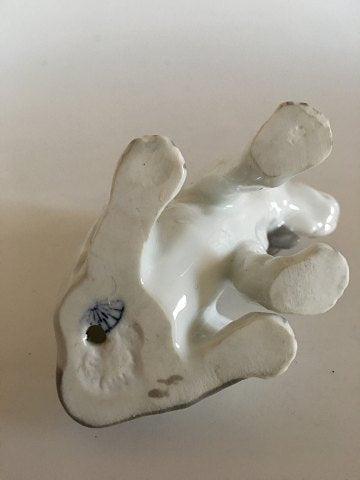 Heubach Porcelæns Figurine af Hund - Danam Antik