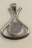 Niels Erik From Sterling Sølv vedhæng med rav - Danam Antik