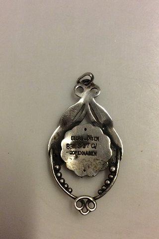 Georg Jensen Sølv vedhæng fra 1910-1920 No 37 - Danam Antik
