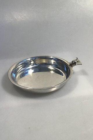 Cohr Sølv Skål/Fad med kat - Danam Antik