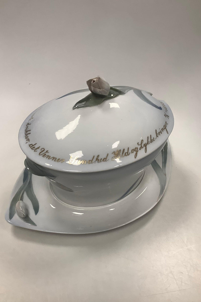 Royal Copenhagen Unika Art Nouveau Terrin af Oluf Jensen - Danam Antik