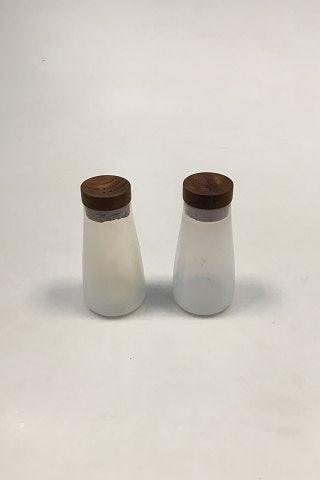 Kastrup Glasværk Opaline Salt -og Pebersæt - Danam Antik
