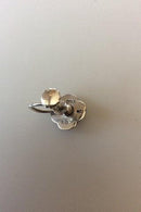 Georg Jensen Sterling Sølv Blomster Øreskruer No 68 - Danam Antik
