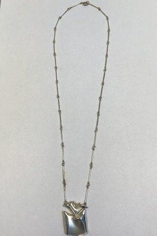 Lapponia Sterling Sølv Halskæde - Danam Antik