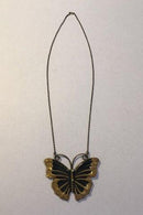 Royal Copenhagen Halskæde med Porcelæn Sommerfugl - Danam Antik