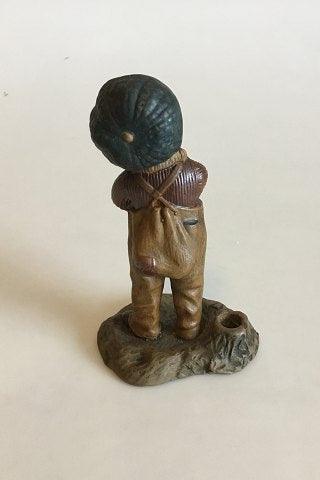Stentøj figur af dreng - Danam Antik