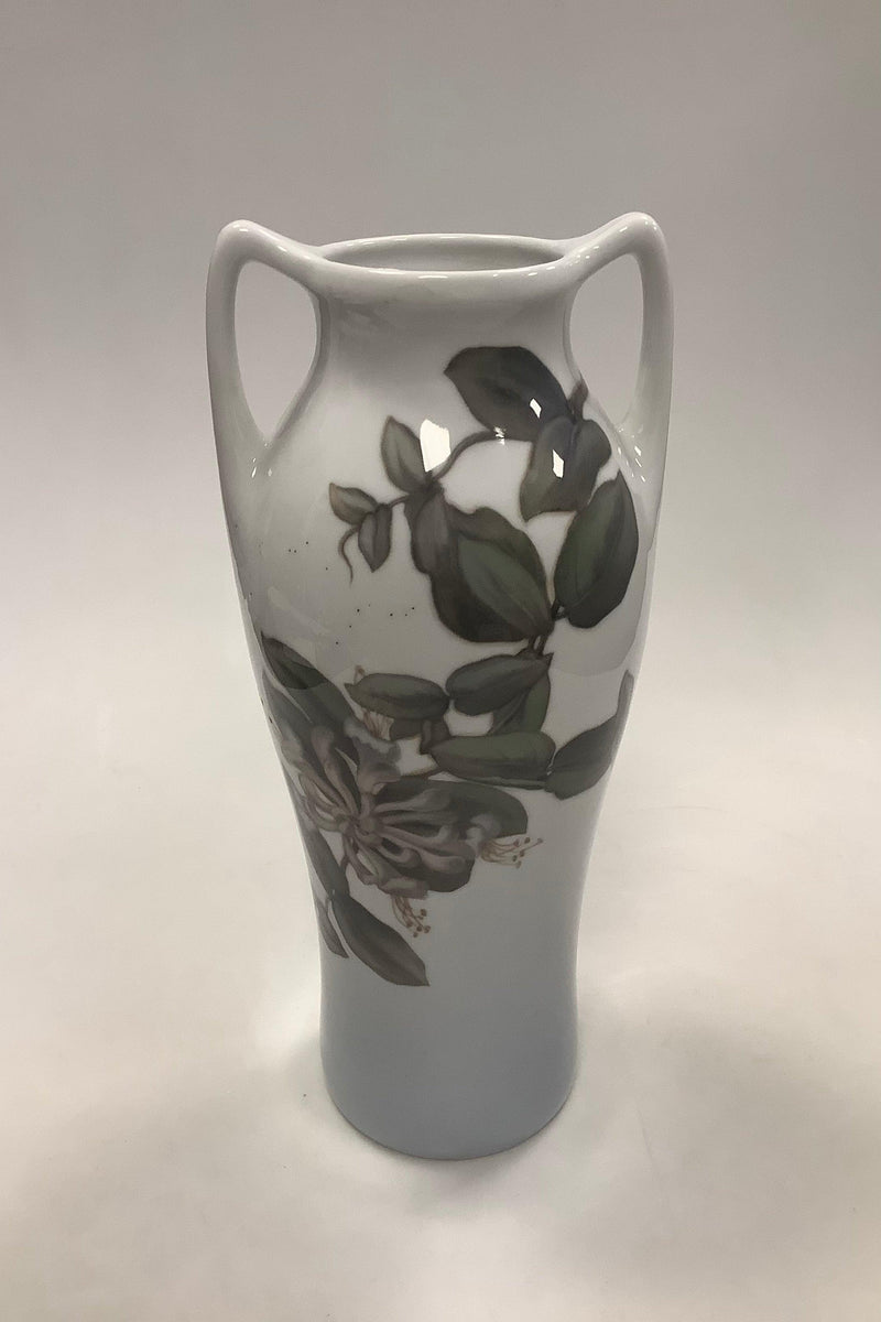 Royal Copenhagen Art Nouveau Vase med Blomster No 330/245 - Danam Antik