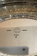 Georg Jensen Hammerslået Sterling Sølv Oval Opsats/Frugtbowle med hanke og ornamentik i form af drueklaser No 296B - Danam Antik