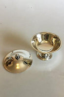 Georg Jensen Sterling Sølv Skål med låg No 180A - Danam Antik