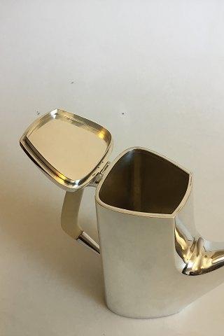 Cohr Sterling Sølv Kaffekande med hank af ben - Danam Antik