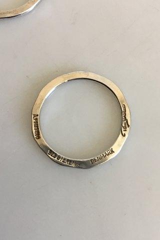 Aage Fausing sølv ringe designet af Rey Urban. - Danam Antik