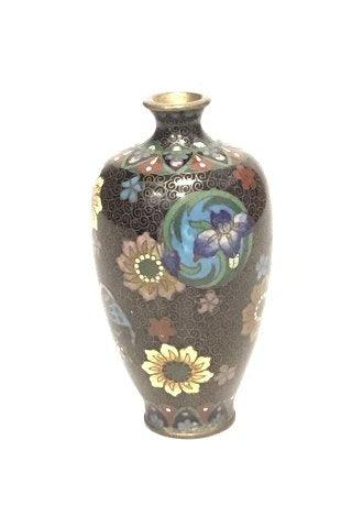Japansk cloisonne vase. - Danam Antik