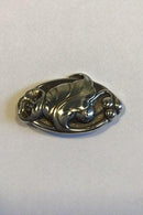 Evald Nielsen Sterling Sølv Broche - Danam Antik