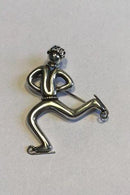 Evald Nielsen Sterling Sølv Broche - Danam Antik