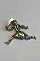 Evald Nielsen Sterling Sølv Broche - Danam Antik