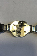 Evald Nielsen Sterling Sølv Armlænke - Danam Antik